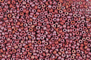 Matte Rainbow Cocoa Preciosa Seed Beads