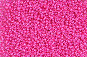 Lustered Opaque Fandango Preciosa Seed Beads