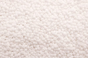Matte Opaque White Preciosa Seed Beads