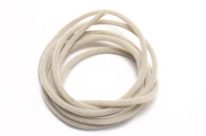 Dove Grey Velveteen Tube